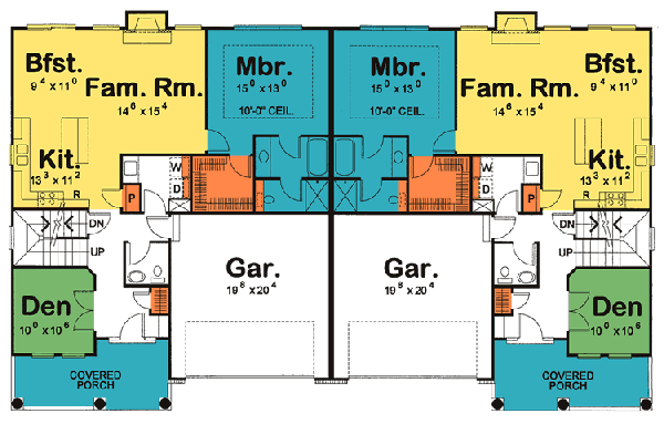 Main Floor Plan: 10-1097