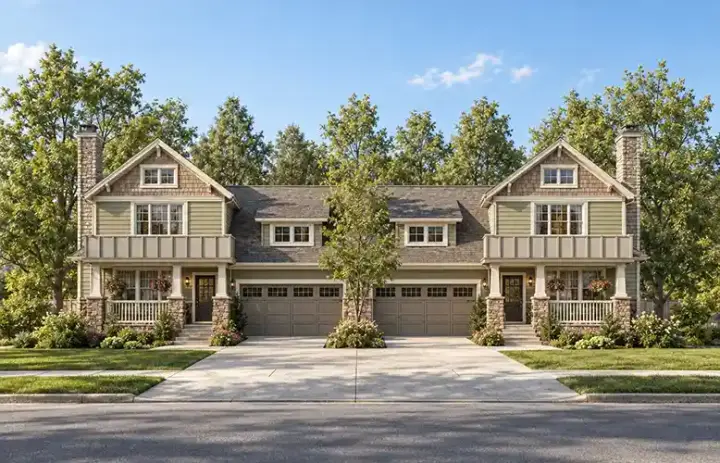 Craftsman house plans 10-1101 - front exterior, 3,298 sq ft, 6 bed, 4 bath house plans | Monster House Plans