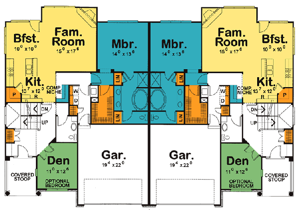 Main Floor Plan: 10-1102