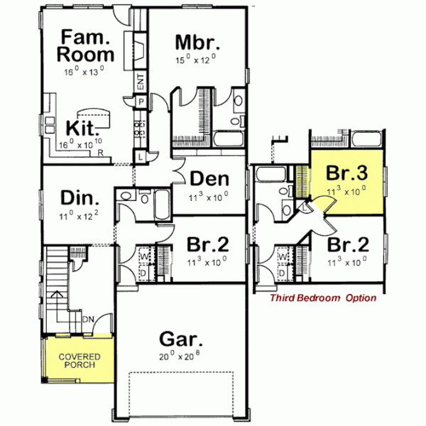 Main Floor Plan: 10-1108