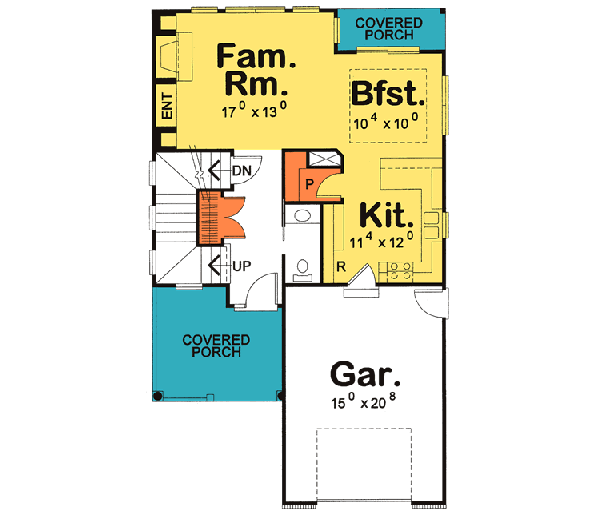 Main Floor Plan: 10-1111