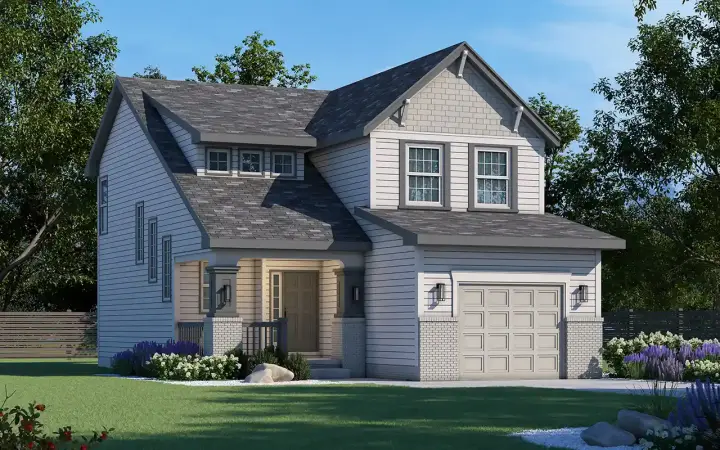 Craftsman house plans 10-1113 - front exterior, 1,540 sq ft, 3 bed, 2 bath house plans | Monster House Plans
