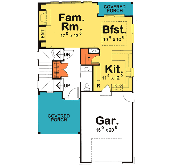 Main Floor Plan: 10-1114