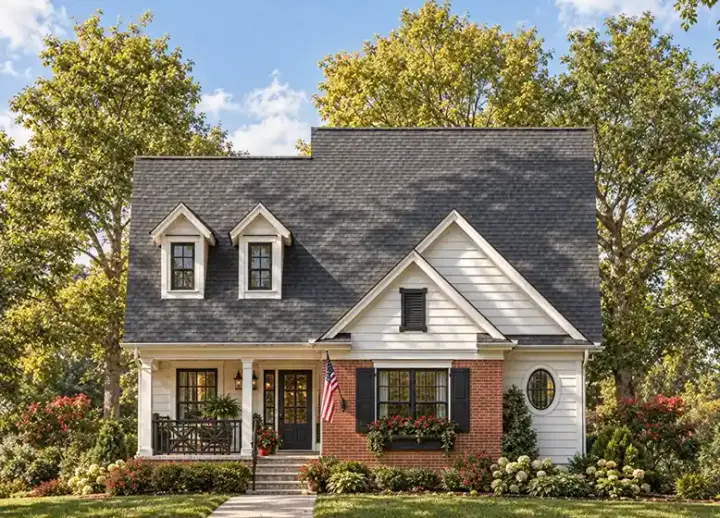 Traditional house plans 10-1121 - front exterior, 2,048 sq ft, 5 bed, 3 bath house plans | Monster House Plans