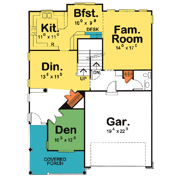 Main Floor Plan: 10-1122
