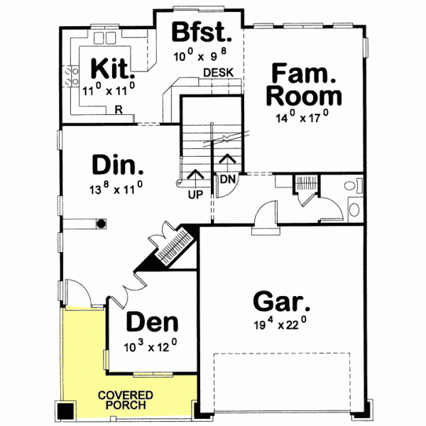 Main Floor Plan: 10-1124