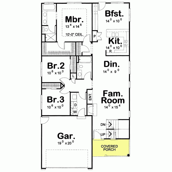 Main Floor Plan: 10-1126