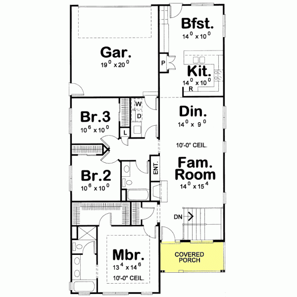 Main Floor Plan: 10-1127