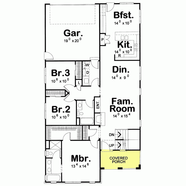 Main Floor Plan: 10-1128