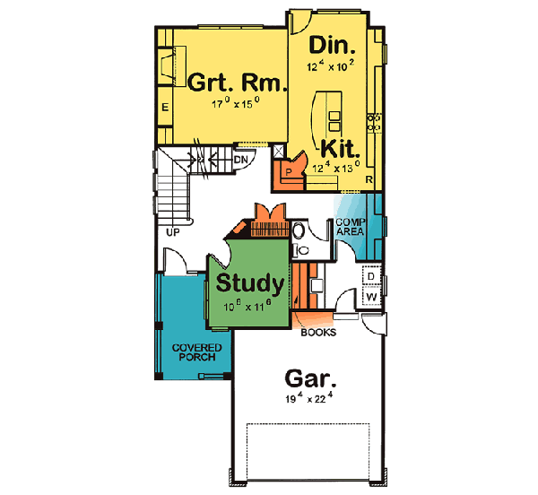 Main Floor Plan: 10-1129