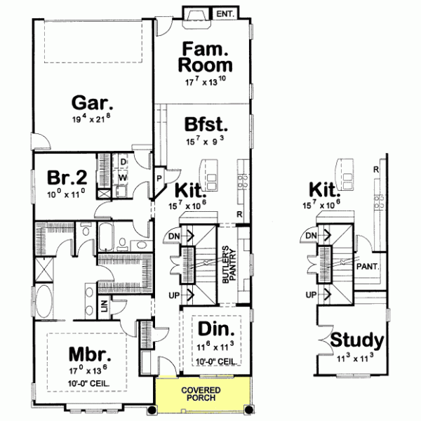 Main Floor Plan: 10-1135