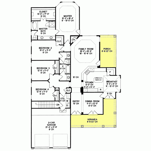 Main Floor Plan: 10-1217