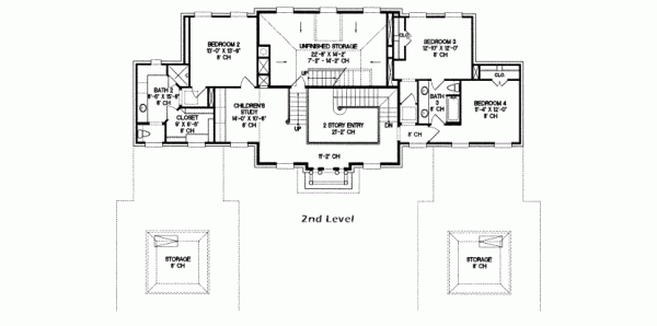 Upper/Second Floor Plan: 10-1247