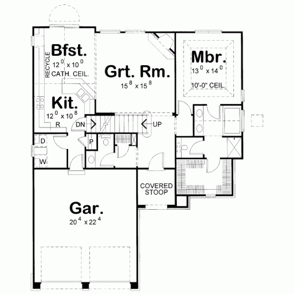 Main Floor Plan: 10-1253