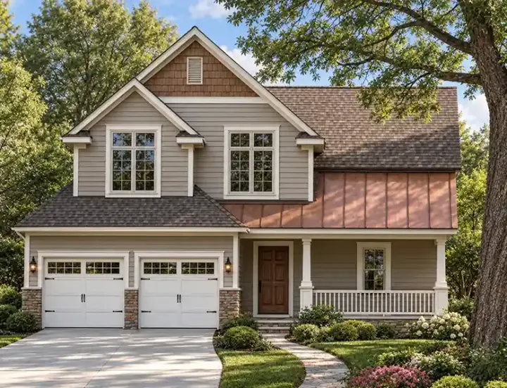 Country house plans 10-1254 - front exterior, 1,774 sq ft, 3 bed, 2 bath house plans | Monster House Plans