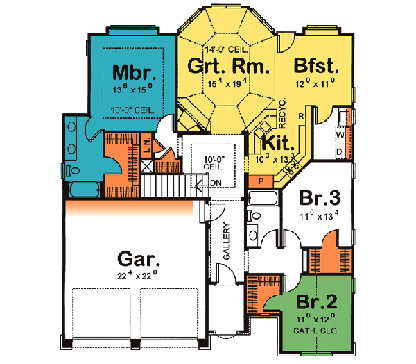 Main Floor Plan: 10-1256