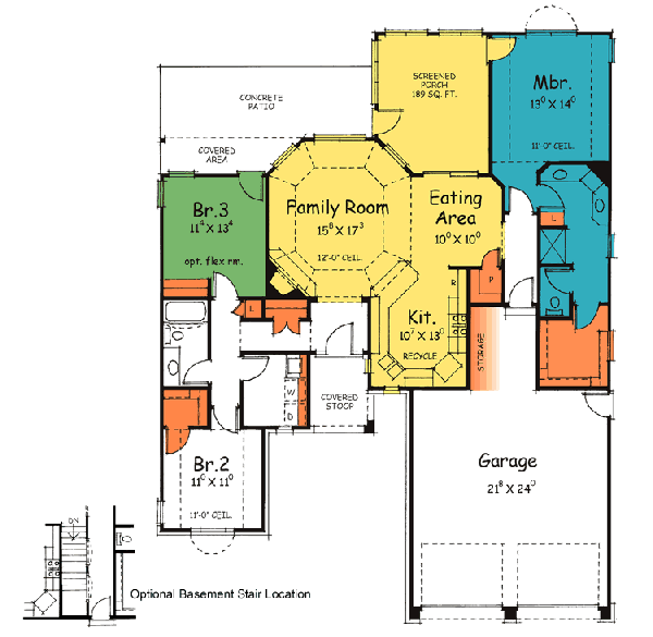 Main Floor Plan: 10-1263