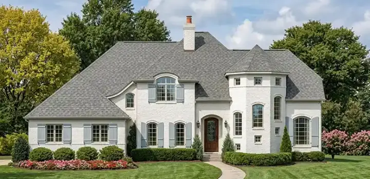 French Country house plans 10-1276 - front exterior, 3,053 sq ft, 4 bed, 3 bath house plans | Monster House Plans