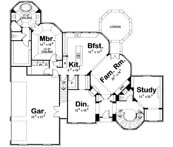 Main Floor Plan: 10-1276