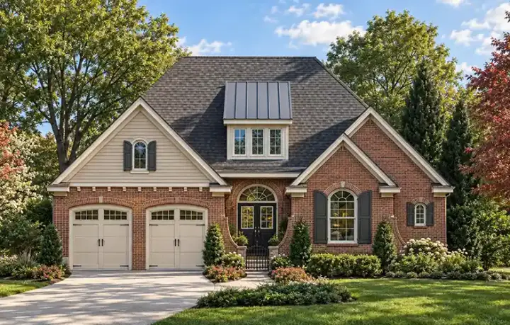 Traditional house plans 10-1286 - front exterior, 2,640 sq ft, 3 bed, 2 bath house plans | Monster House Plans