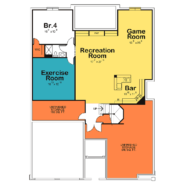 Lower Floor Plan: 10-1286