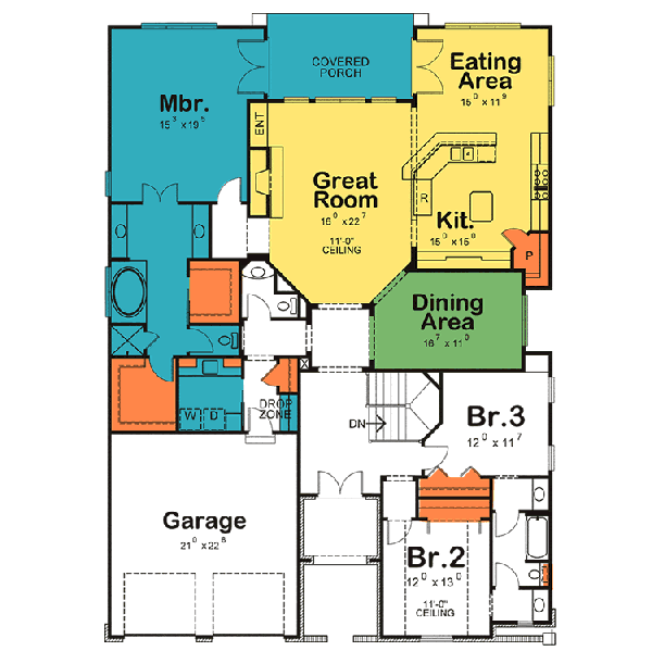 Main Floor Plan: 10-1286