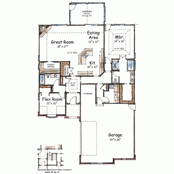 Main Floor Plan: 10-1328