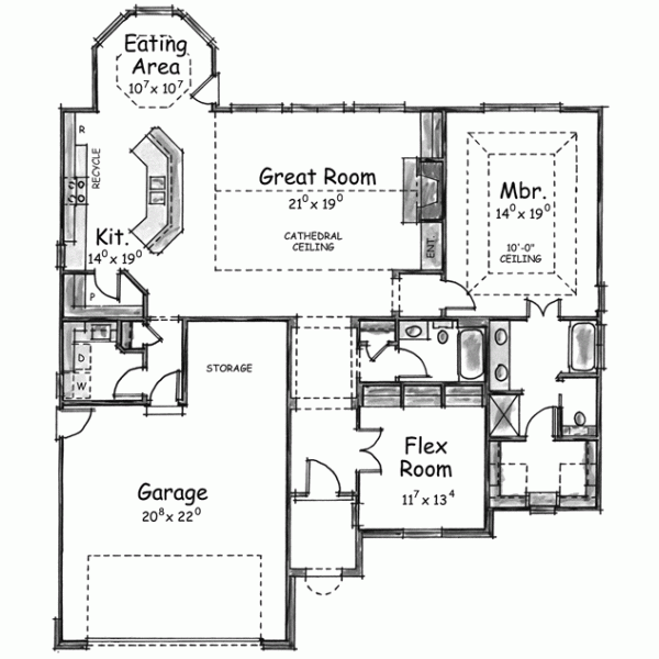 Main Floor Plan: 10-1338