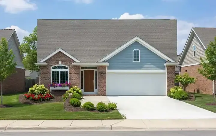 Traditional house plans 10-1342 - front exterior, 1,423 sq ft, 2 bed, 2 bath house plans | Monster House Plans