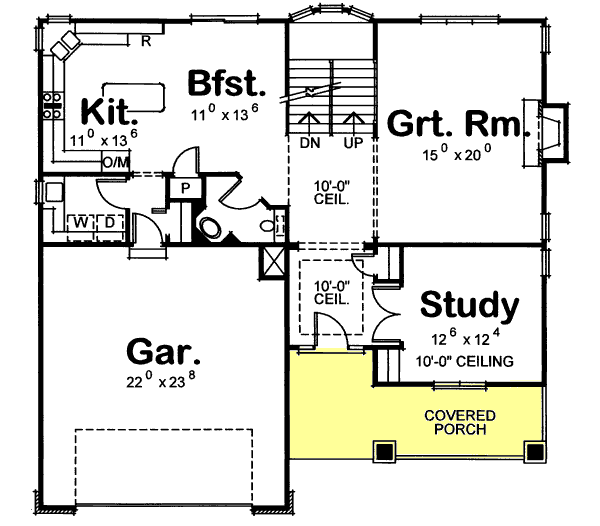 Main Floor Plan: 10-1355