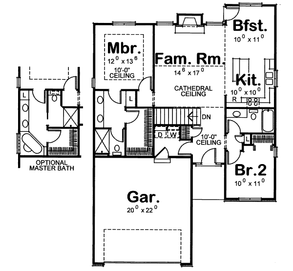 Main Floor Plan: 10-1357