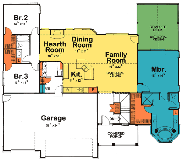 Main Floor Plan: 10-1364