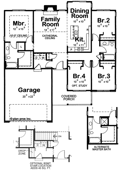 Main Floor Plan: 10-1381