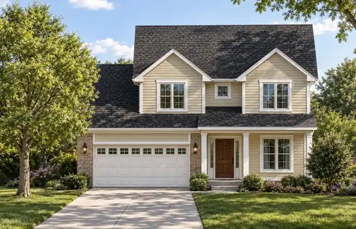 Traditional house plans 10-1383 - front exterior, 1,936 sq ft, 3 bed, 2 bath house plans | Monster House Plans