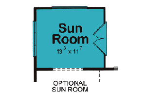 Traditional Style Home Design Plan: 10-1392