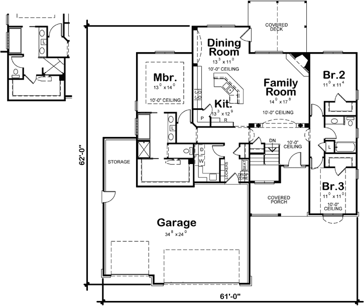 Main Floor Plan: 10-1393