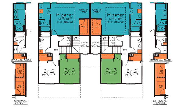 Upper/Second Floor Plan: 10-1422