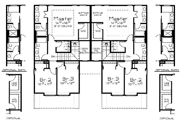 Upper/Second Floor Plan: 10-1423