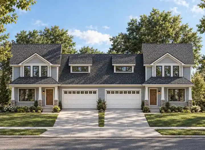 Traditional house plans 10-1425 - front exterior, 2,594 sq ft, 6 bed, 4 bath house plans | Monster House Plans