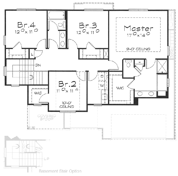 Upper/Second Floor Plan: 10-1426