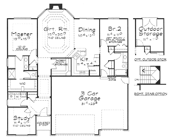 Main Floor Plan: 10-1433