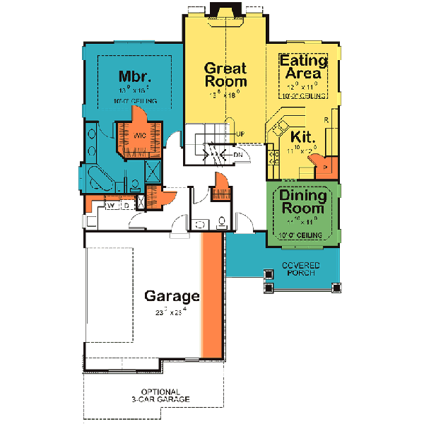 Main Floor Plan: 10-1445