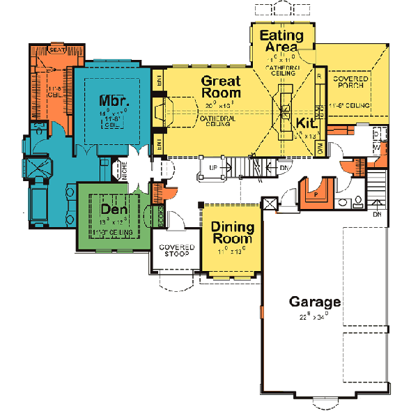 Main Floor Plan: 10-1450