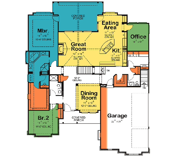 Main Floor Plan: 10-1453