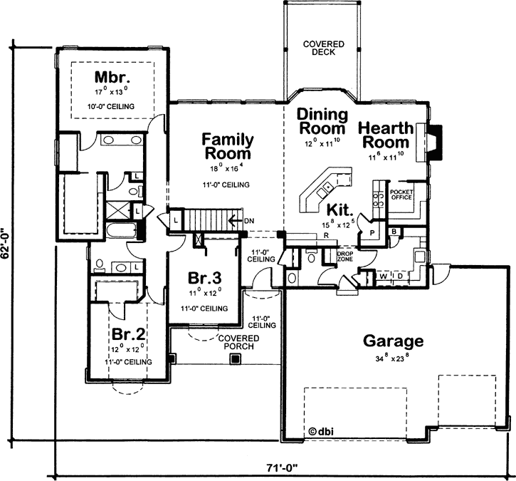 Main Floor Plan: 10-1457