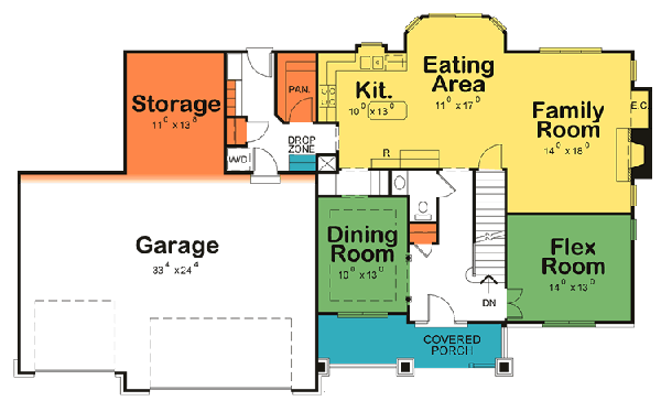 Main Floor Plan: 10-1460