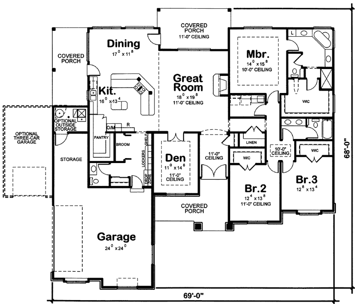 Main Floor Plan: 10-1466