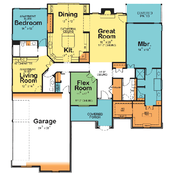 Main Floor Plan: 10-1469
