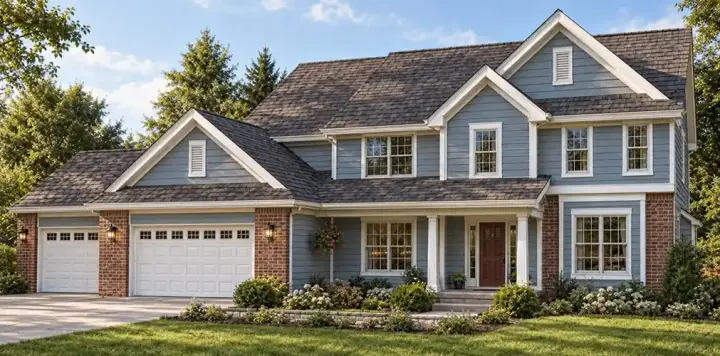Traditional house plans 10-1474 - front exterior, 2,797 sq ft, 4 bed, 2 bath house plans | Monster House Plans