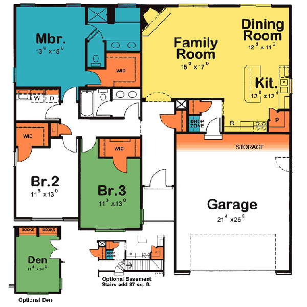 Main Floor Plan: 10-1476